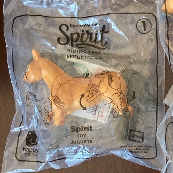 3 Toy Horses, Spirit Riding Free Happy Meal Toys, McDonald's, NWT - Picture 2 of 6